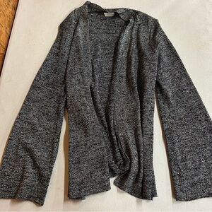 Vintage 1950s - Sears Charcoal Shimmer Glitter Women's Cardigan